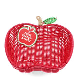 Woven fruit basket - Apple