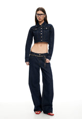 RISING JEAN - INDIGO