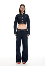 RISING JEAN - INDIGO