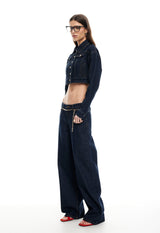 RISING JEAN - INDIGO