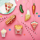 Sass and Belle Gherkin Shaped Bauble Green