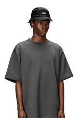 Rains 5 Panel Cap W1 Black