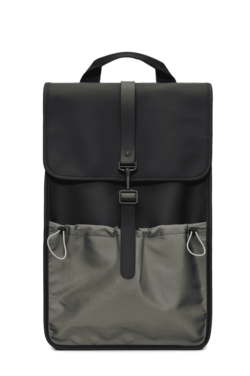 rains backpack smoke With a capacity of 9 liters Rains Waterproof Backpack, Black