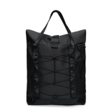 Rains Trail Rolltop Tote Bag W3 Black