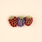 Red Fruit Hair Clip