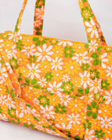 Retro Floral Duffel Bag