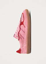 Rife Sea Pink Leather Sneakers