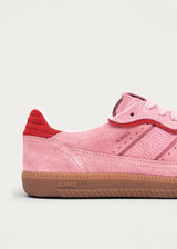 Rife Sea Pink Leather Sneakers
