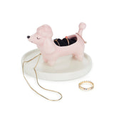 Ring Holder Poodle Pink