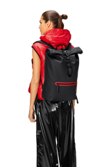 Rolltop Rucksack Contrast W3-Black