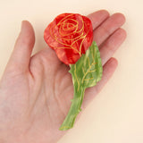 Rose Hair Clip