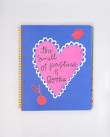 Rough Draft Large Notebook - Cherry Hearts