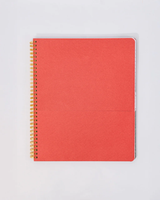 Rough Draft Large Notebook - Floral Stripe