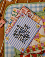 Rough Draft Notebook Set, My Heart is so Full
