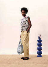 SIROKA TOP - NAVY BLUE