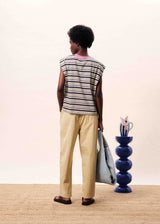 SIROKA TOP - NAVY BLUE