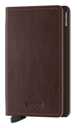SLIMWallet Veg Espresso Brown