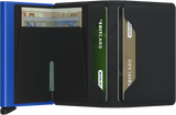 SECRID SLIM Wallet Matte Black Blue