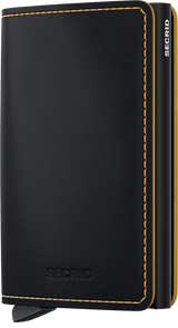 SECRID SLIMWallet Matte Black Ochre