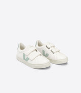 SMALL ESPLAR VELCRO CHROMEFREE LEATHER WHITE MATCHA