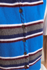 SOFIE VEST - BLUE STRIPE