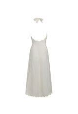 STARS ALIGN MIDI DRESS - CREAM