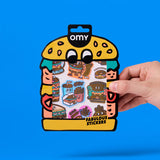 STICKER COLLECTION - M - BURGER