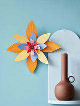 Medium Wall Flower - Apricot Sorbet
