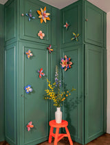 Medium Wall Flower - Apricot Sorbet