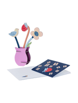 Pop out cards - William Morris flowers