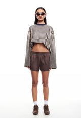 SUNRISE SHORTS - CHOCOLATE