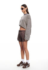 SUNRISE SHORTS - CHOCOLATE