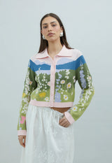 SUNSET BLOOMS TRIPPER - BLUSH