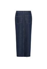 SUPER SWEET MAXI SKIRT - INDIGO