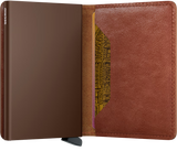 SECRID SLIMWallet Vintage Cognac Brown