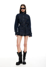 SWEETNESS JACKET - INDIGO