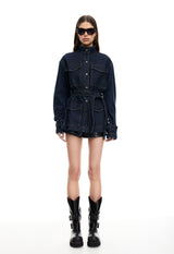 SWEETNESS JACKET - INDIGO