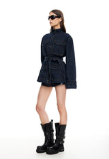 SWEETNESS JACKET - INDIGO