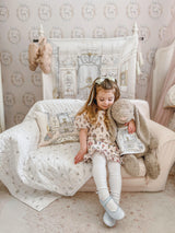 Satin Cushion - French Bedroom