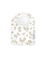 Satin bib - In Bloom Blue