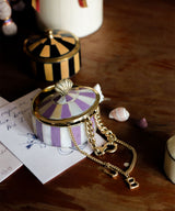 Scarlett Circus Box Lilac Brass