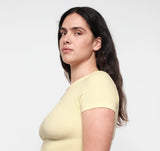 Seamless Waffle Tee - Buttercup
