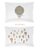 Single Bed Pillow Cover - Hot Air Balloons