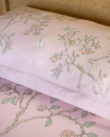 Single Bed Pillow Cover - In Bloom Pink