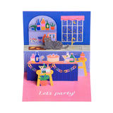 Sip Sip Horay Pop Up Greeting Card