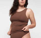 Smooth Tank Top - Walnut