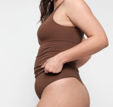 Smooth Tank Top - Walnut