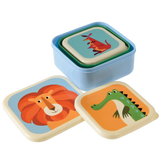 Snack boxes (set of 3) - Colourful Creatures