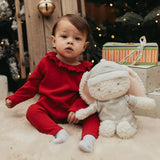 Snowball The Bunny with Cloth 34 cm
