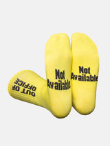 Socks, Adults, Flat, Out of office
